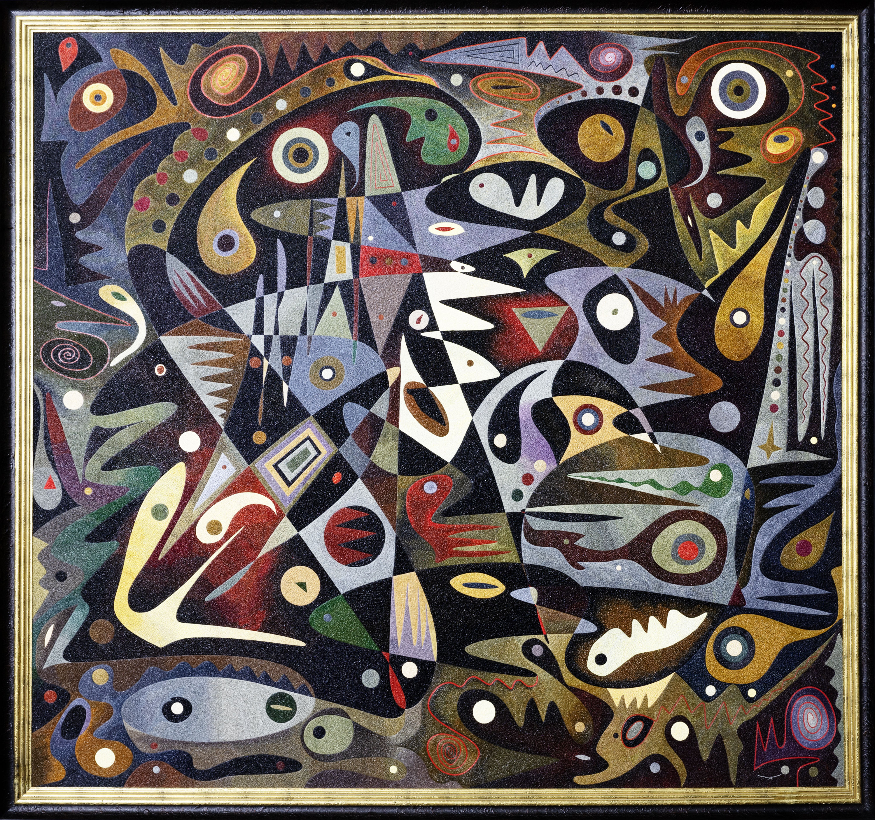 Schlacht von Gaugamela – monumental oil painting by Gheorghe Virtosu