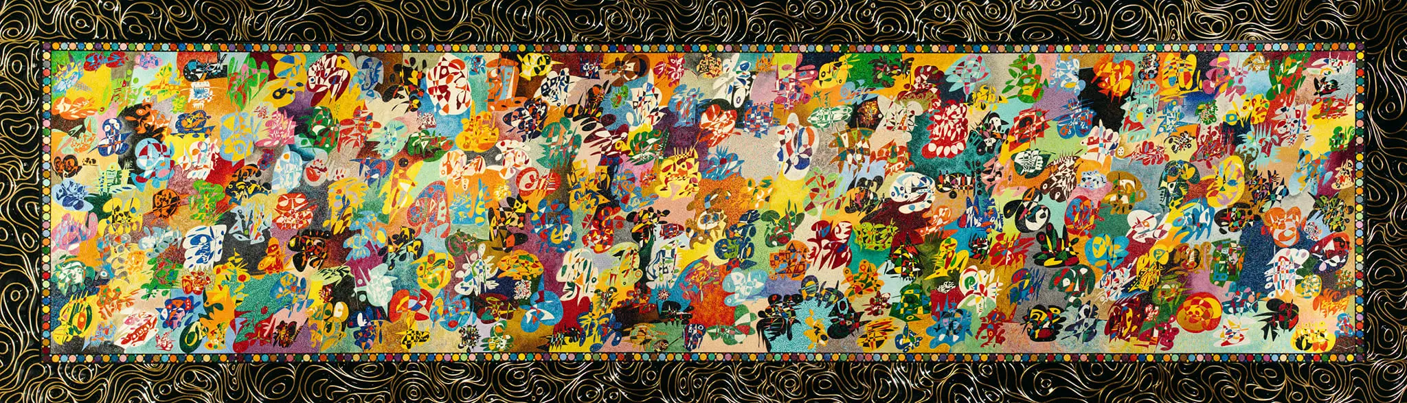 Göttliche DNA – monumental oil painting by Gheorghe Virtosu