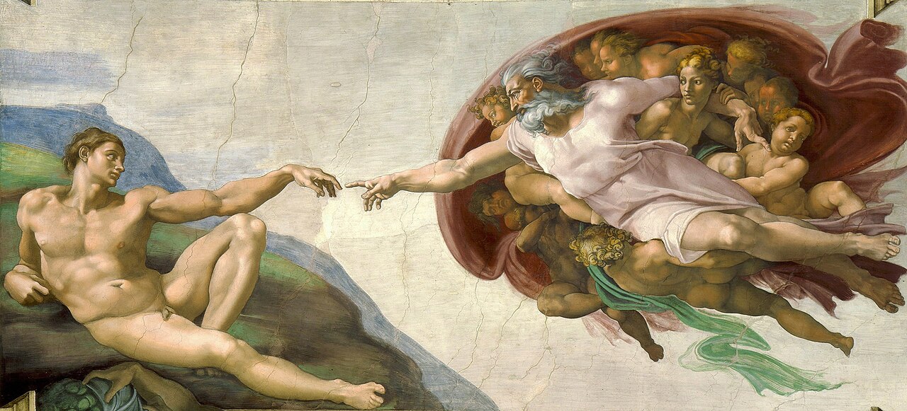Michelangelo Die Erschaffung Adams 1512