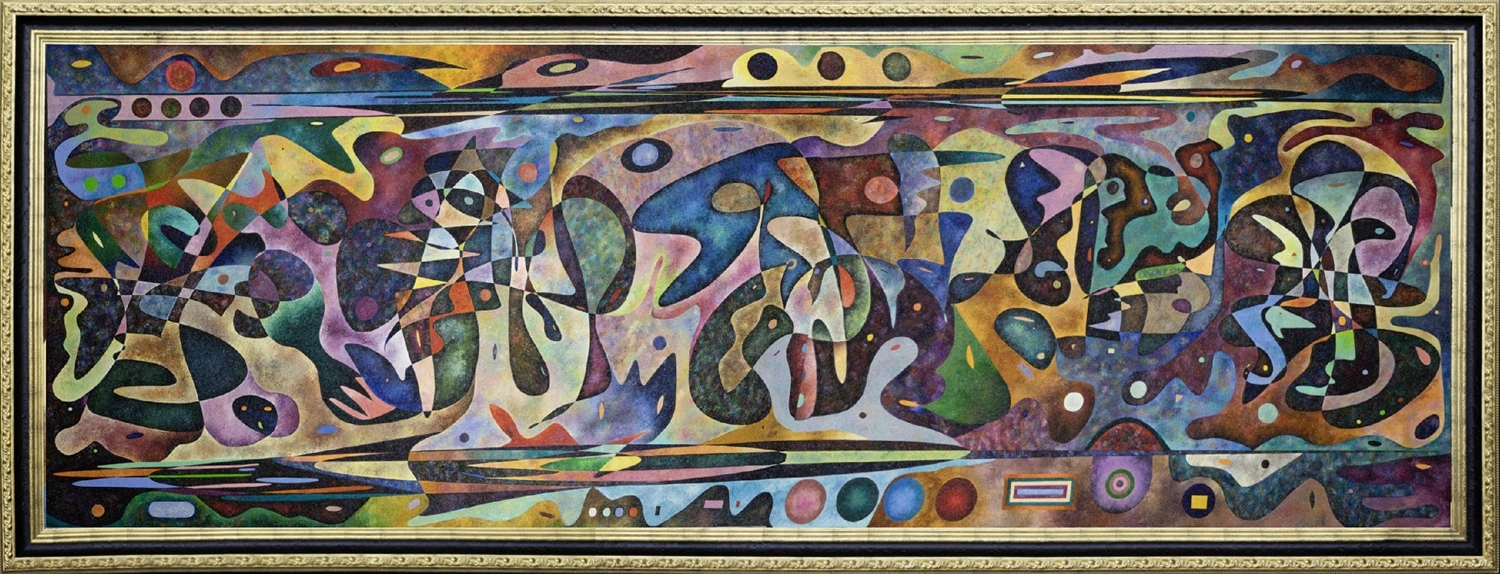 Satanismus – monumental oil painting by Gheorghe Virtosu