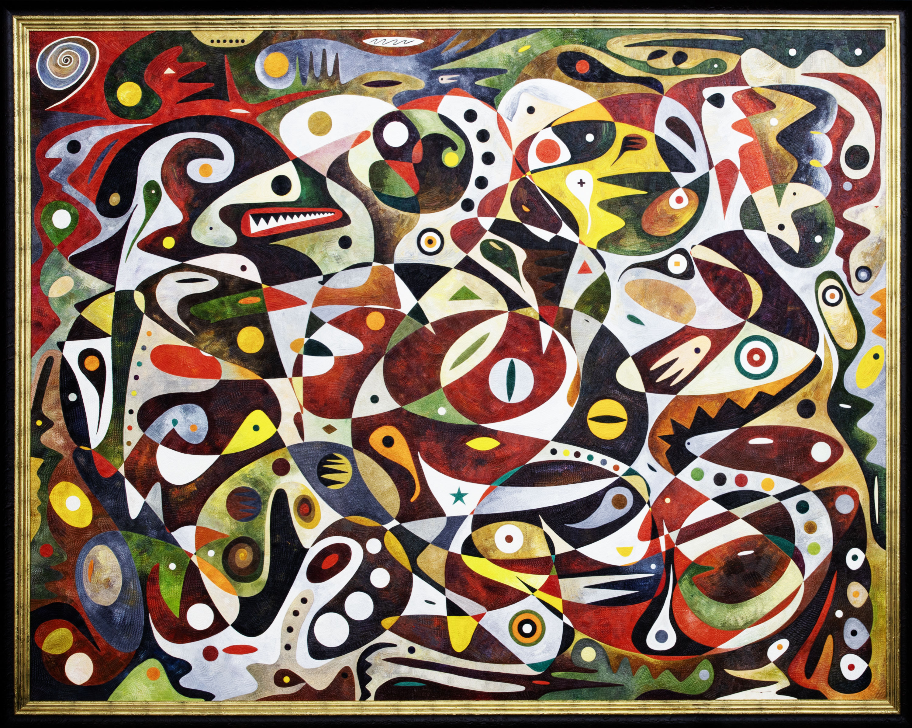 Zweiter Weltkrieg – monumental oil painting by Gheorghe Virtosu